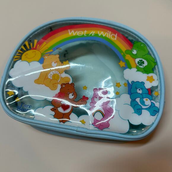 Wet n Wild Care Bears Pouch Toiletries Bag Makeup Case Limited Edition - Picture 2 of 10